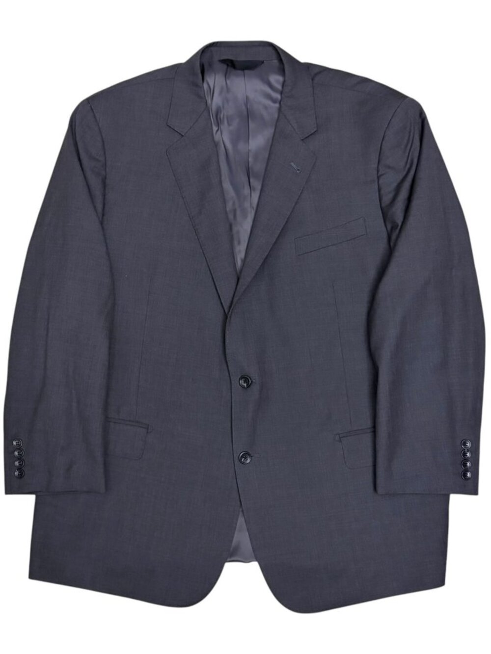 BARONI Italy Blazer Sport Coat WOOL SUPER 150 Couture DROP 6 Business Jacket 46R